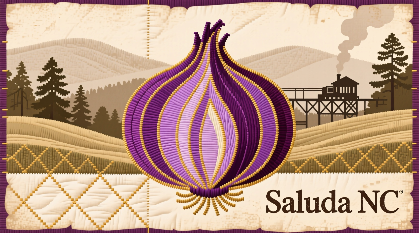 purple onion saluda nc