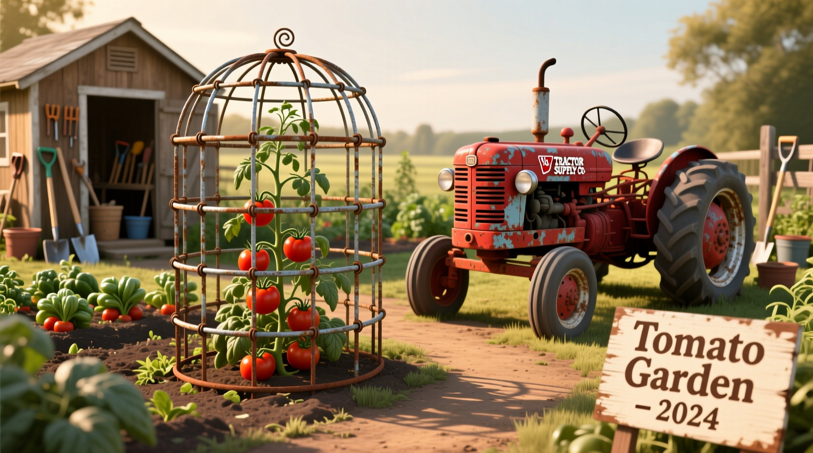 Tractor Supply Tomato Cages: Types, Prices & Best Uses