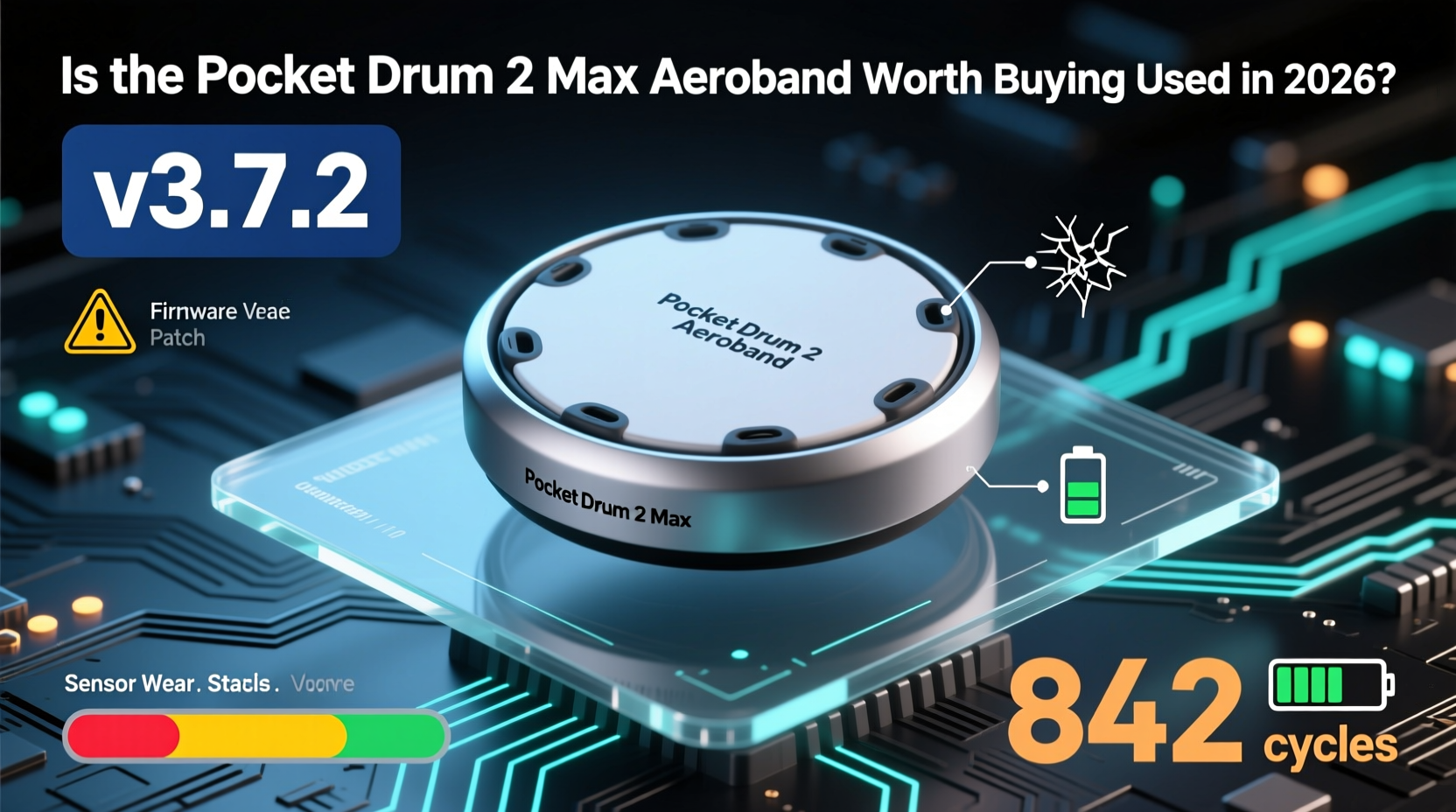 Is the Pocket Drum 2 Max Aeroband Worth Buying Used in 2026? Red Flags in Firmware Version, Sensor Wear, and Battery Cycle Count for Secondhand Buyers