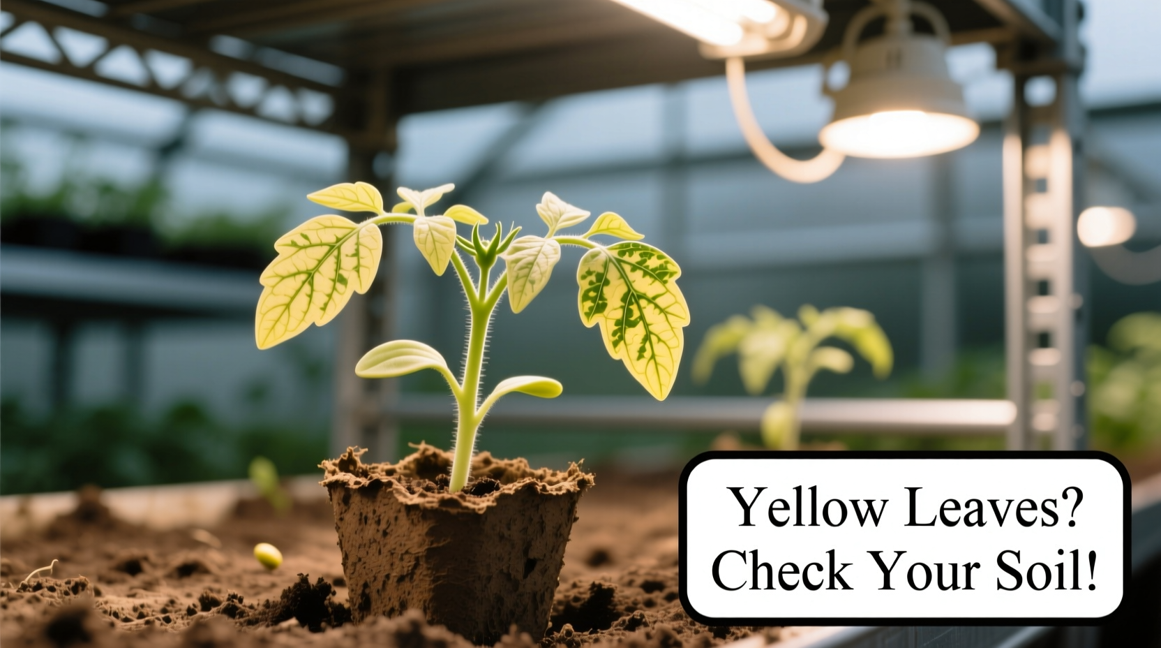 Why Tomato Seedlings Have Yellow Leaves & How to Fix It