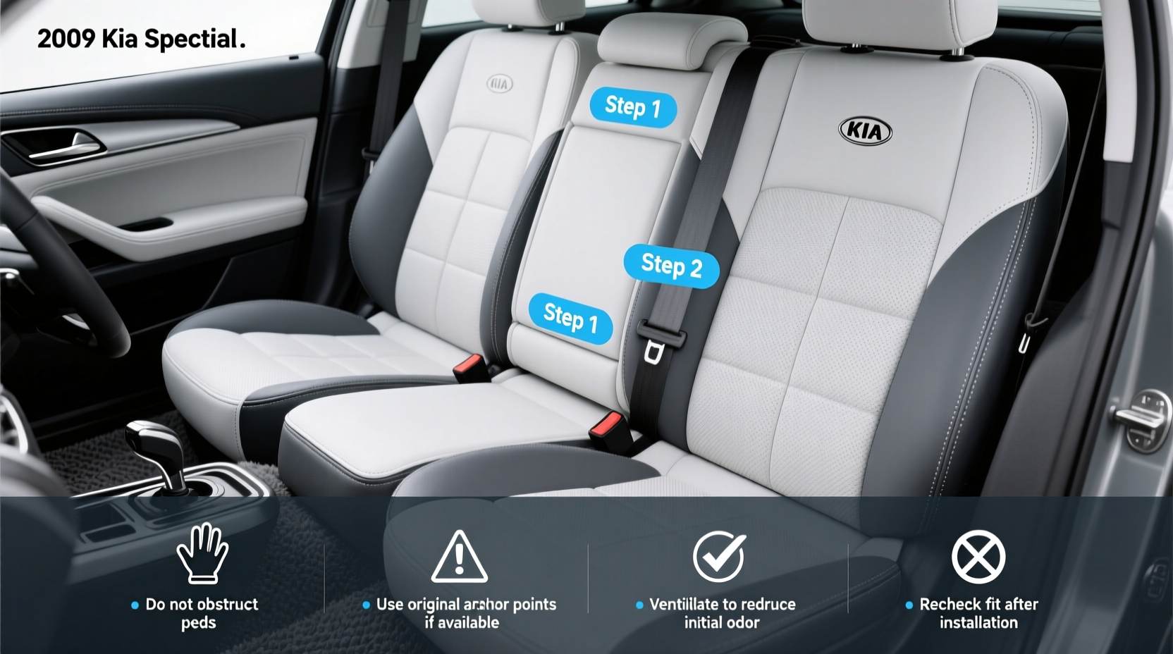2009 Kia Spectra Seat Covers Buying Guide