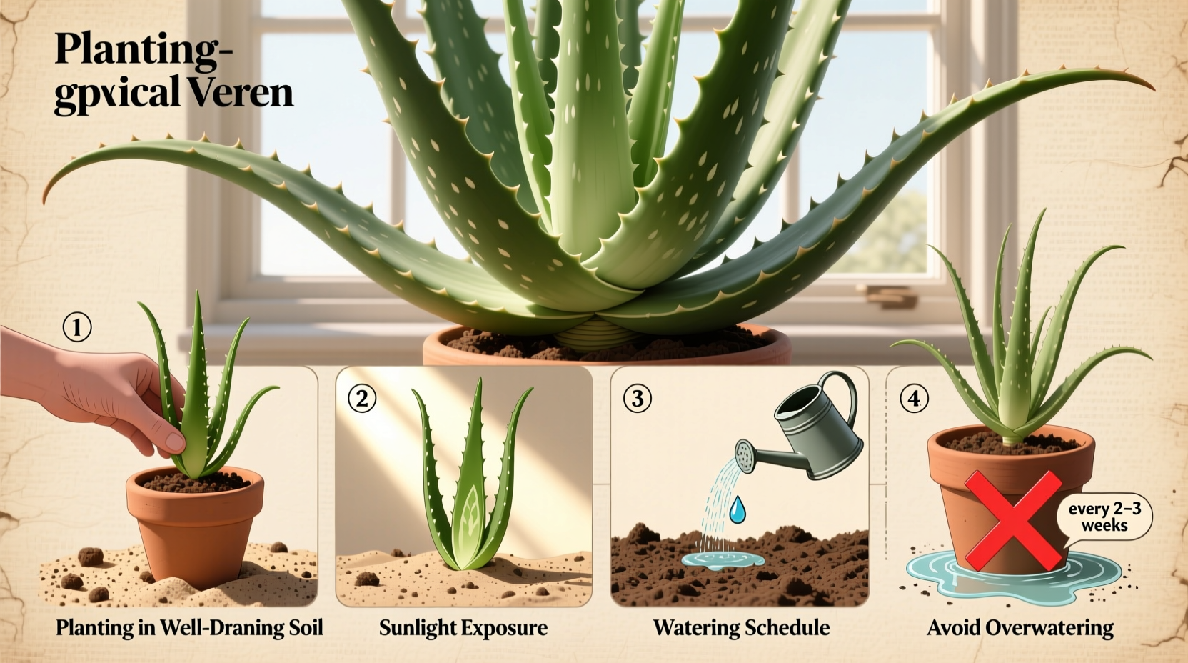 how to grow an aloe vera plant