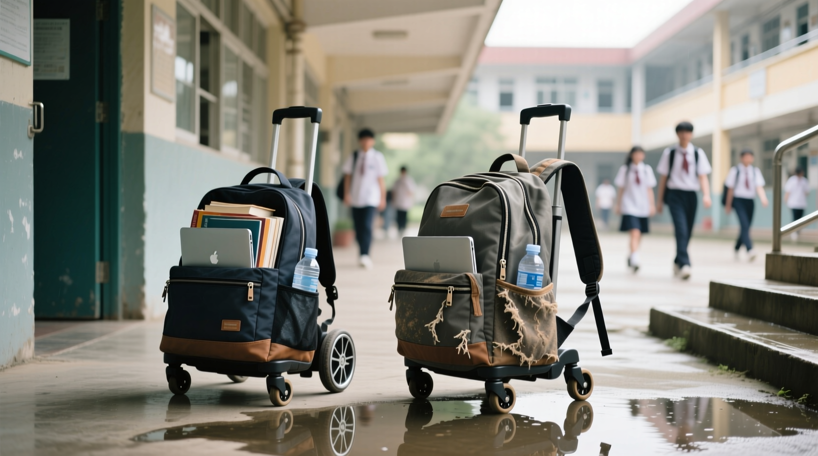 wheeled vs regular backpack which one is actually better for travel school