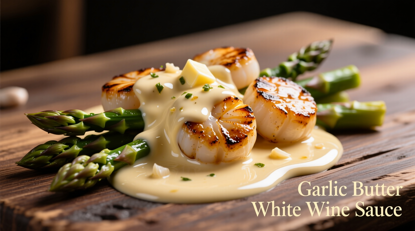 garlic butter white wine sauce