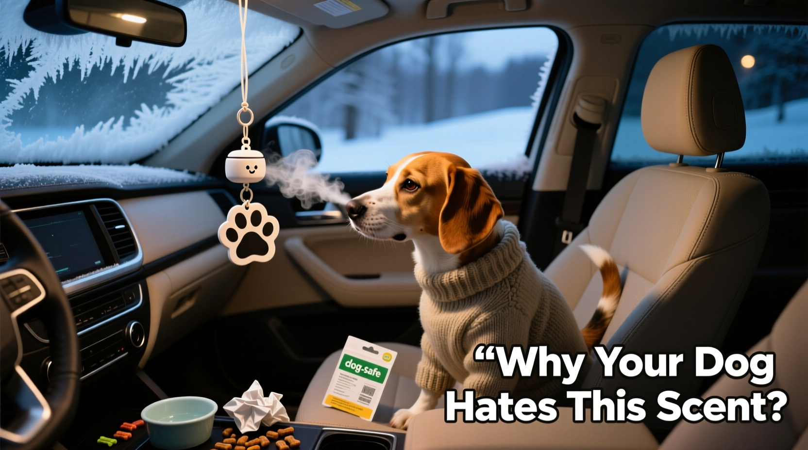 winter fragrance failure dog cars