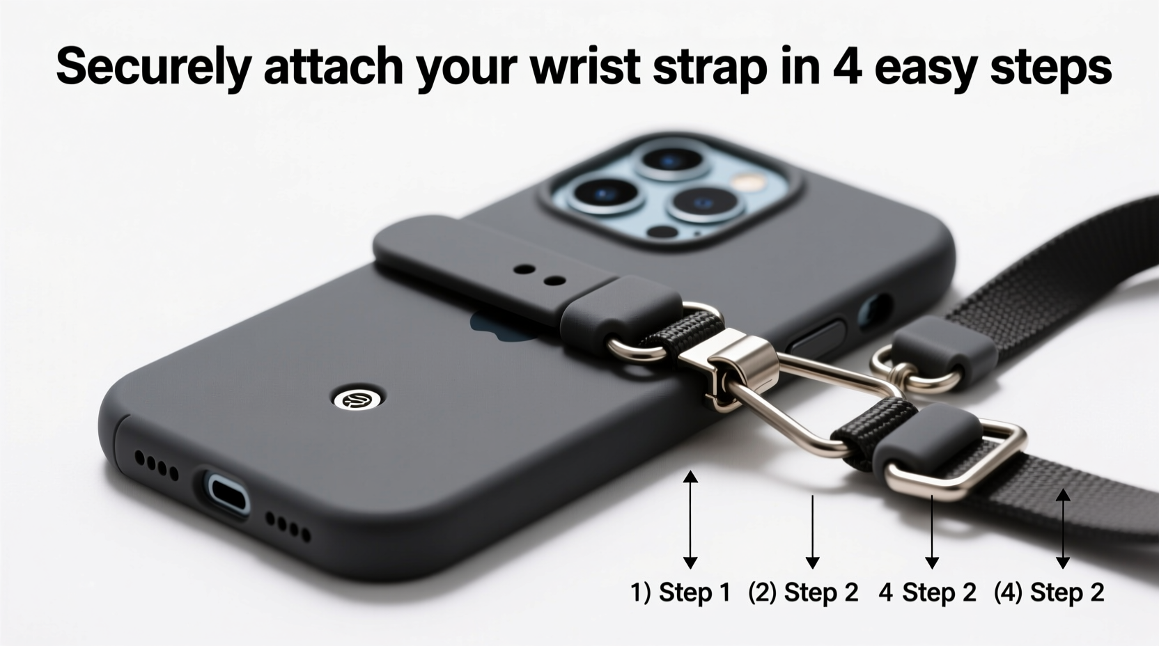step by step guide to securely attaching a wrist strap to your phone case for everyday convenience