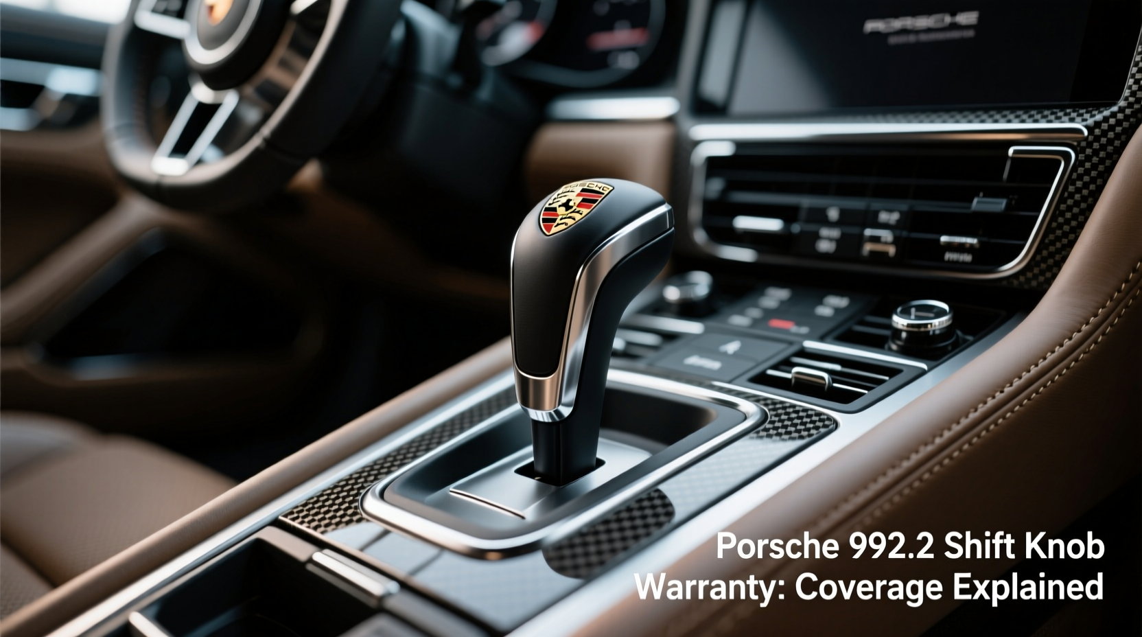 porsche 992 2 shift knob warranty