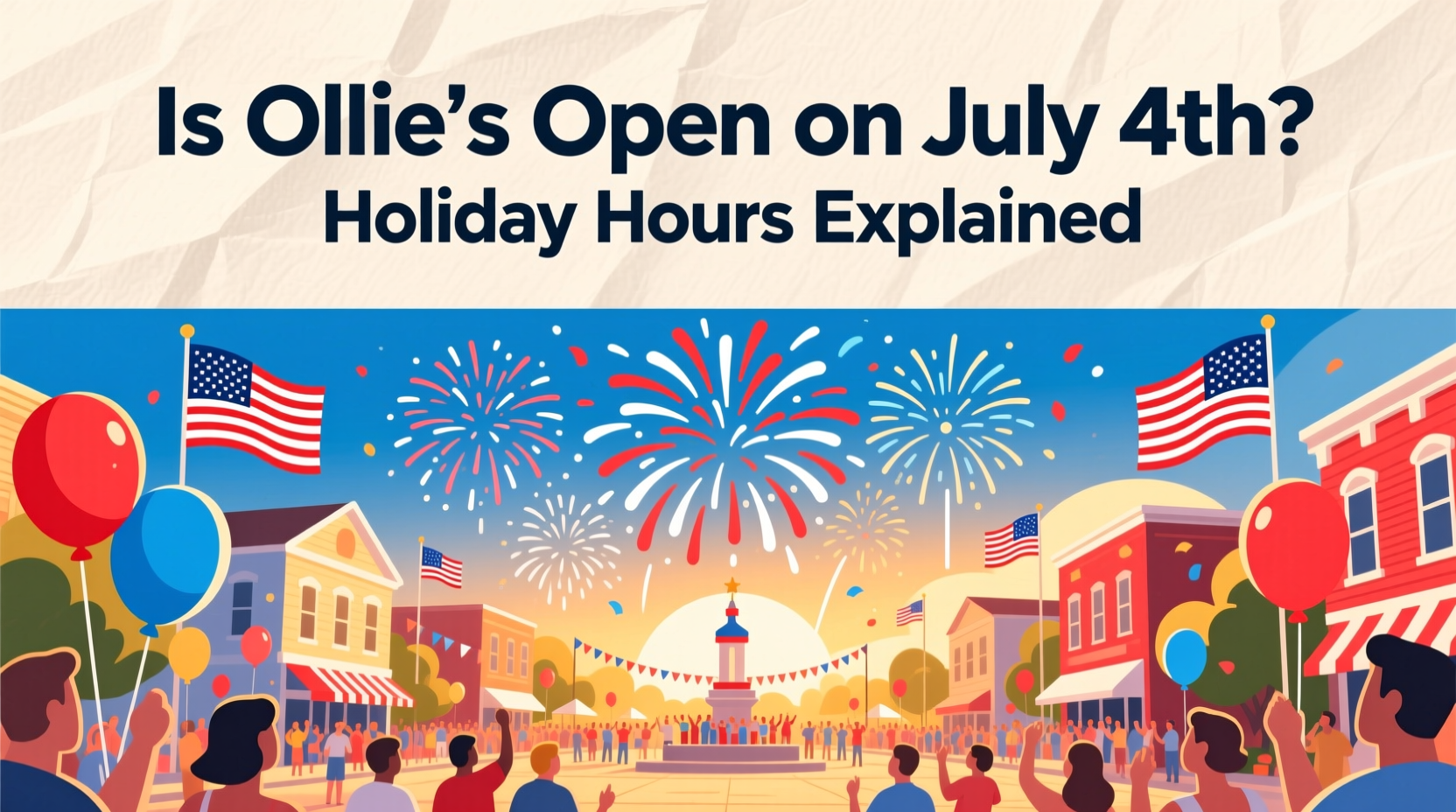 is ollies open on july 4th
