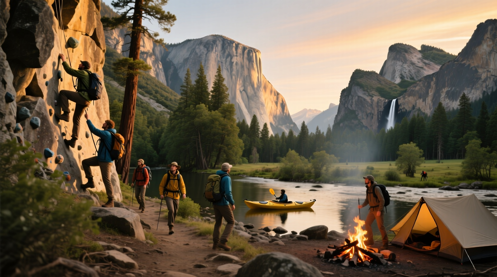 yosemite activities for wellness mindfulness