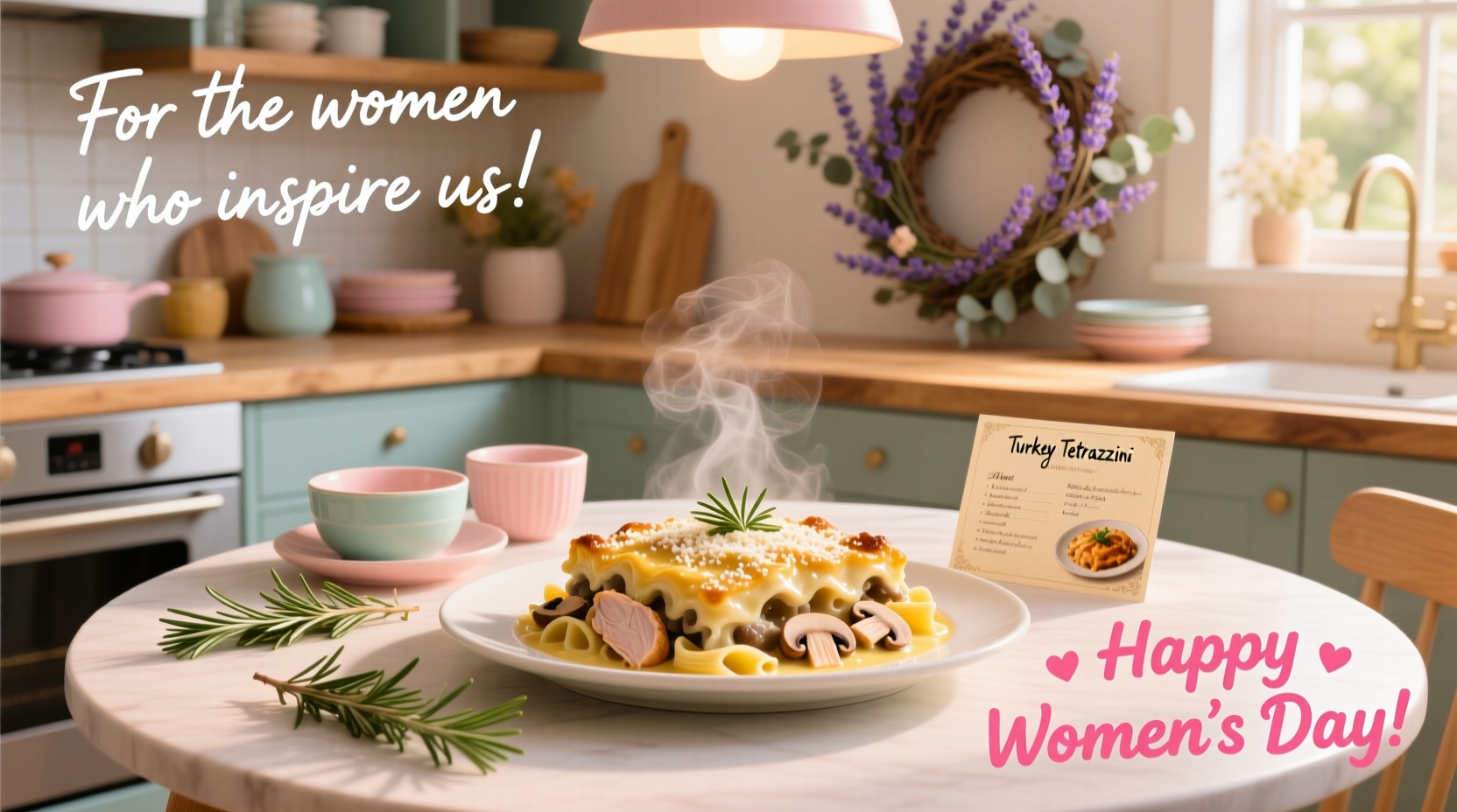 turkey tetrazzini womens day