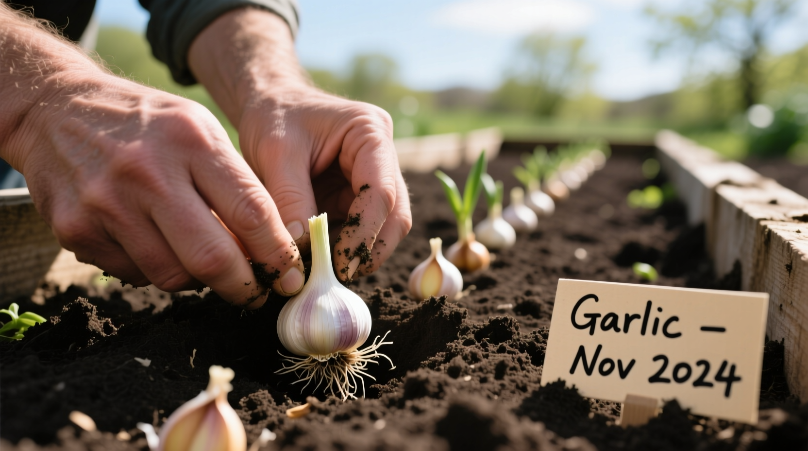 Growing Garlic from Bulbils: Complete 2-3 Year Guide