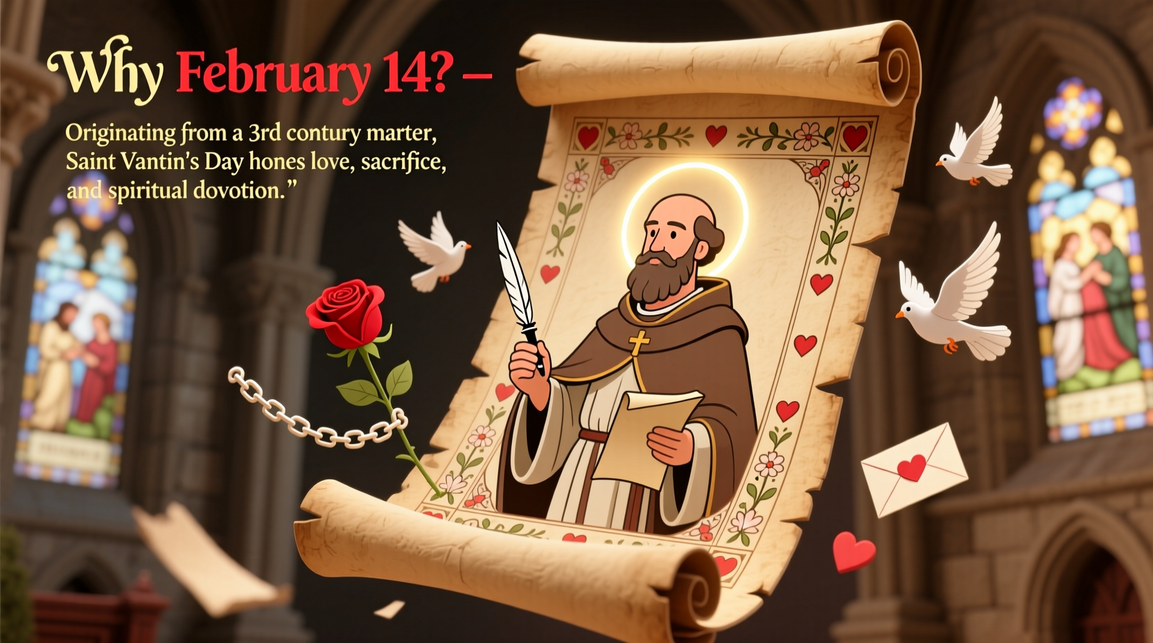 why is saint valentines day celebrated