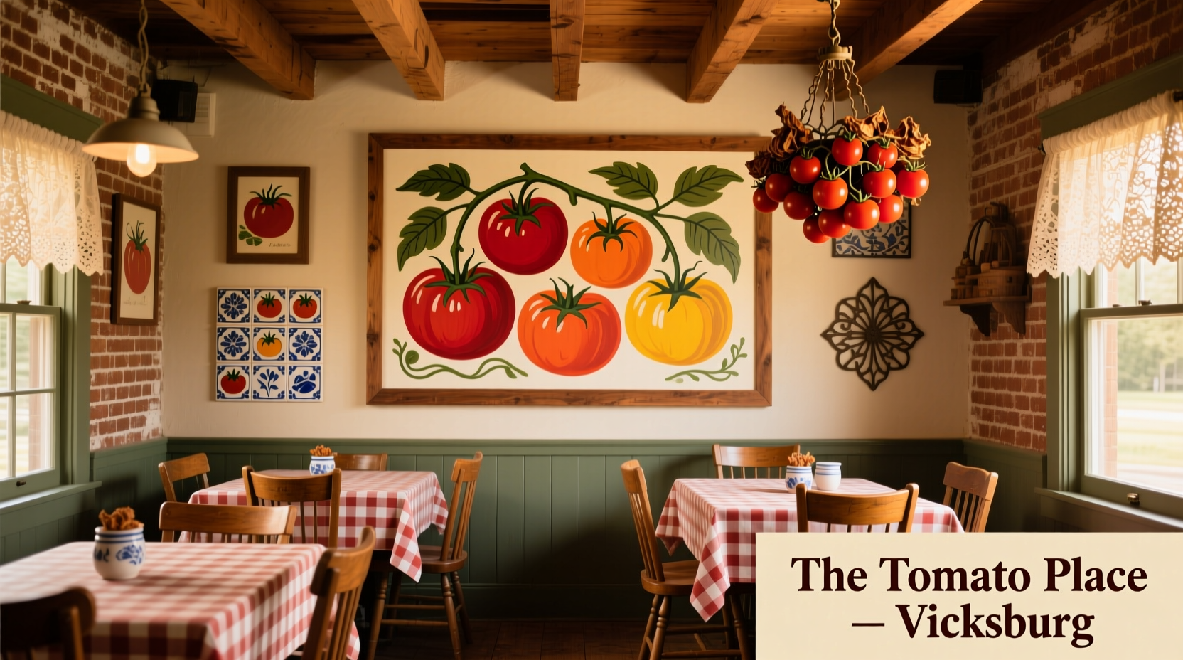 The Tomato Place: Vicksburg's Rustic Tomato Dining Experience