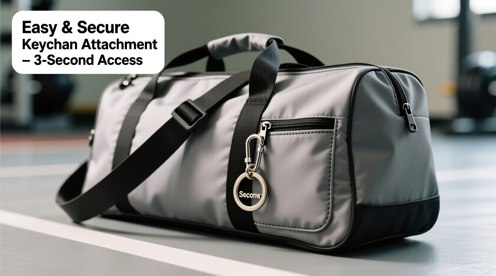 easy and secure ways to attach a keychain to your tennis bag for quick access