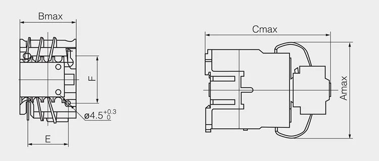 CJ19 series changeover capacitor contactor CJ19-25 CJ19-32 CJ19-43 CJ19-50 CJ19-63 CJ19-80 CJ19-95