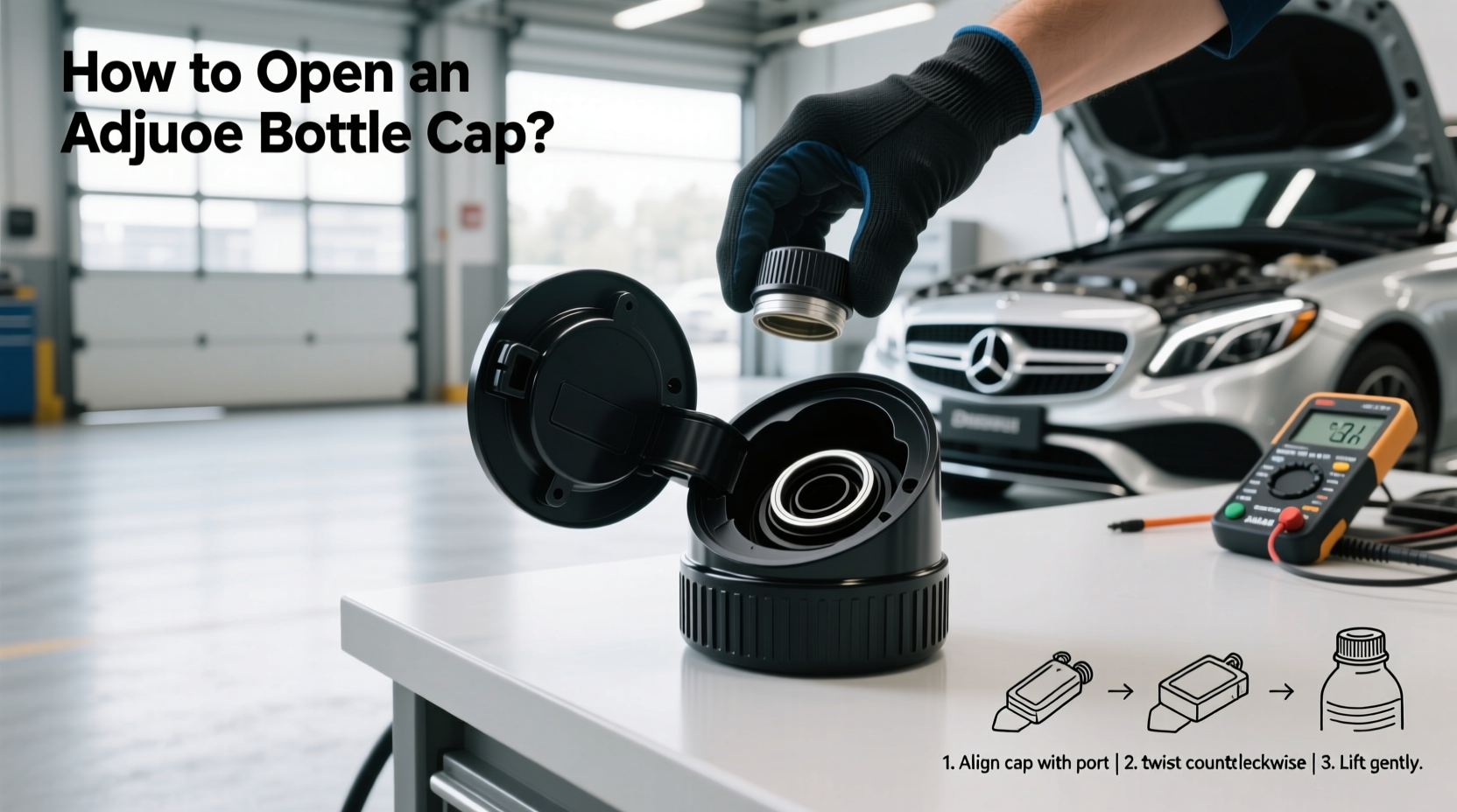 How to choose adblue cap,How to open AdBlue bottle cap? guide