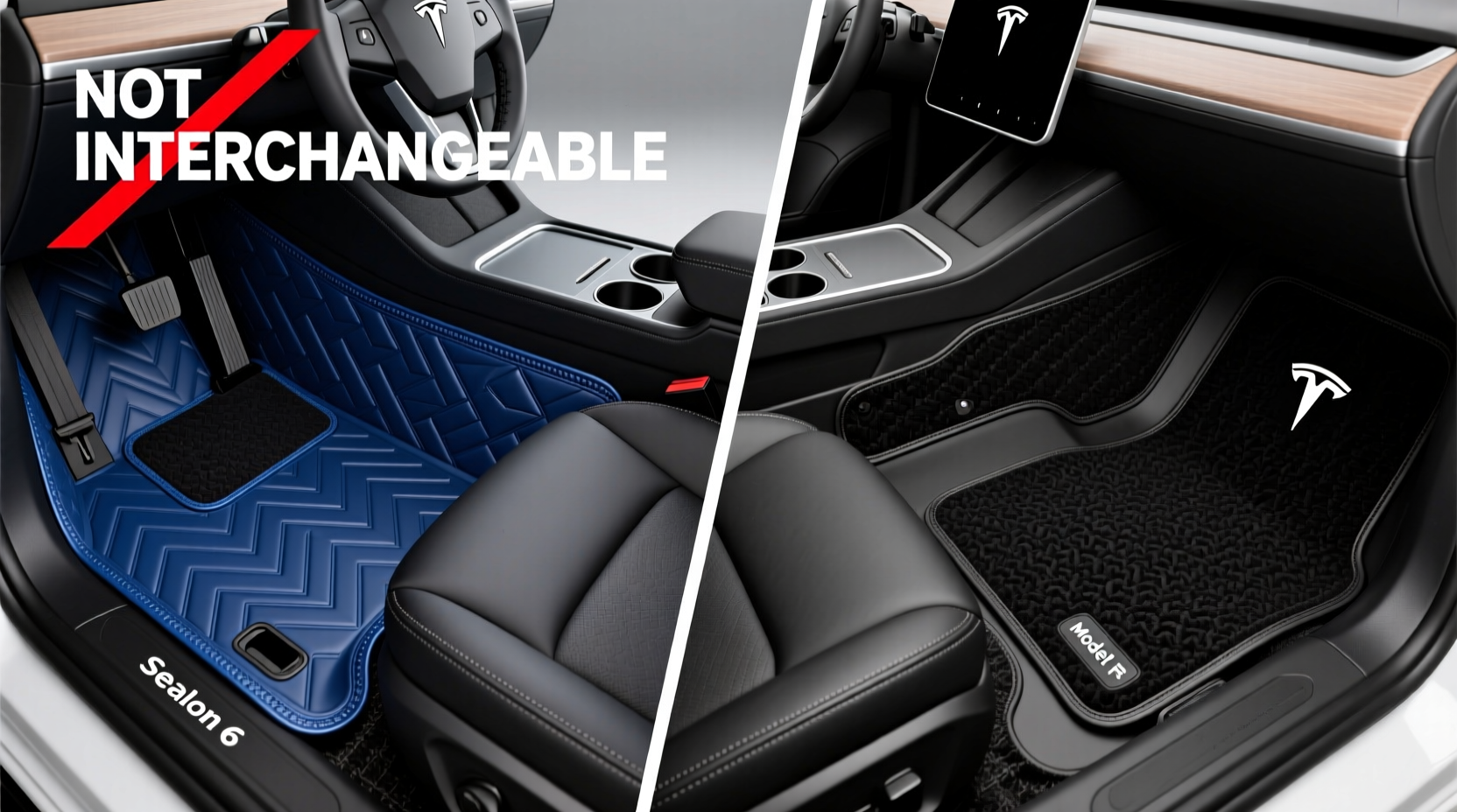 Sealion 6 vs Model Y Floor Mats: Not Interchangeable