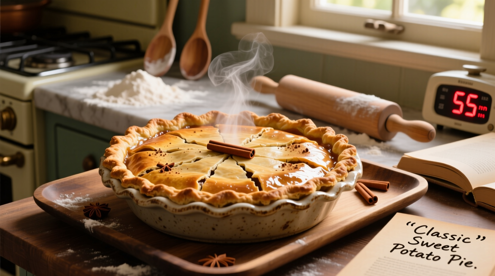 How Long to Bake Sweet Potato Pie: Exact Time & Temperature