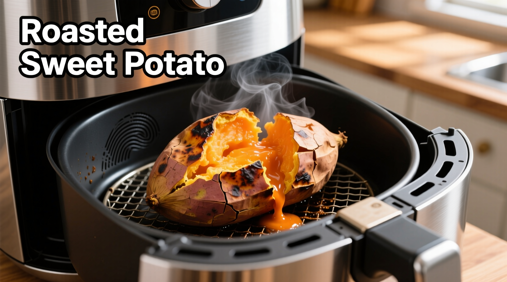 Perfect Air Fryer Roasted Sweet Potatoes in 20 Minutes