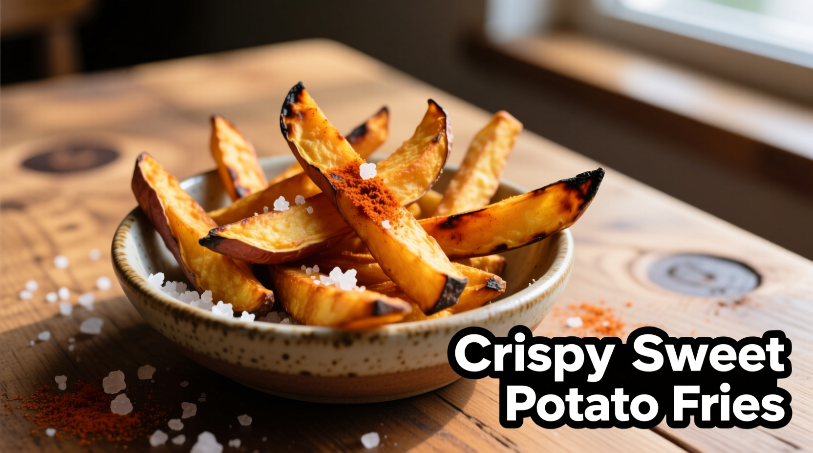 crispy sweet potato fries