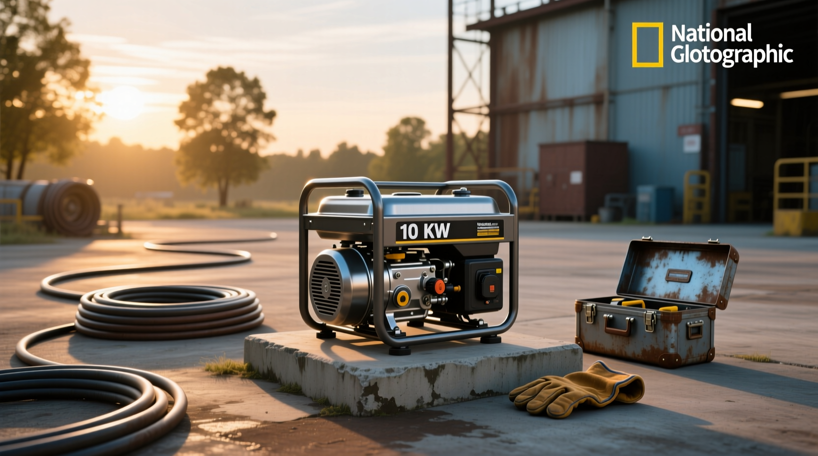 10 kw generator guide diesel vs. gasoline, silent vs. open