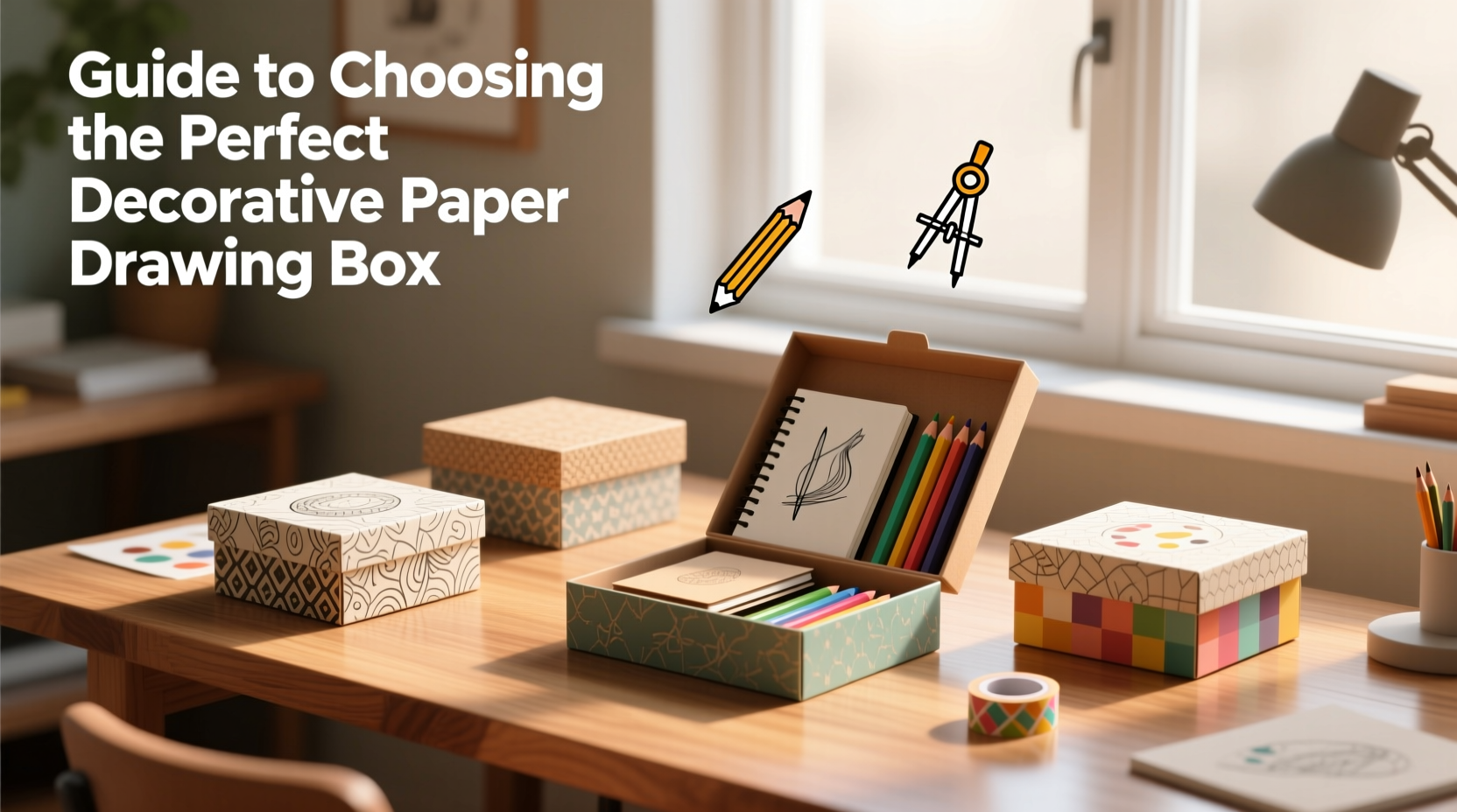guide to choosing the perfect decorative paper drawing box for your art projects