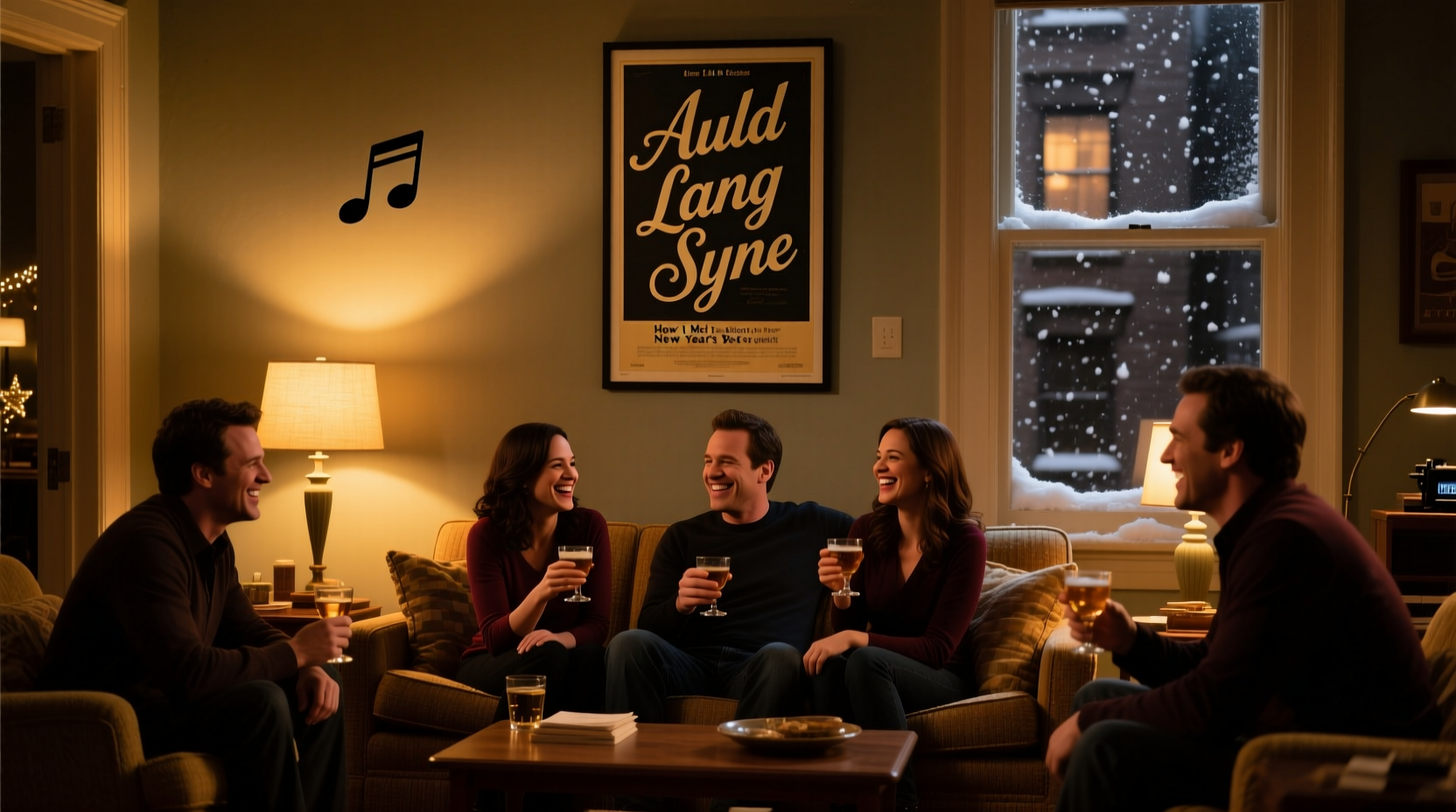 how i met your mother new year episode song