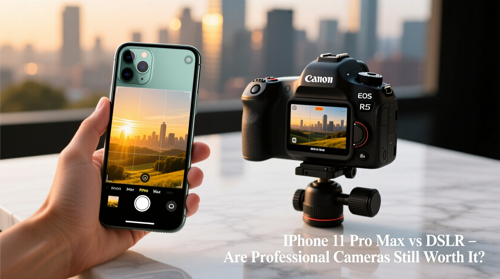 iphone 11 pro max vs dslr are professional cameras still worth it