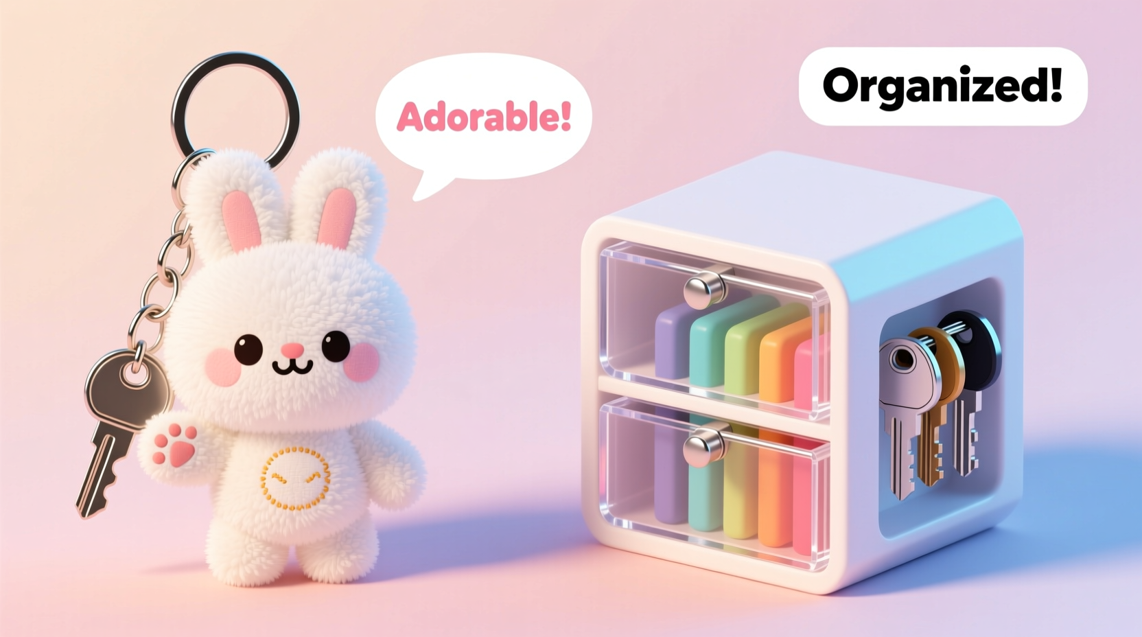 plush doll keychain vs key organizer which one keeps your keys less boring