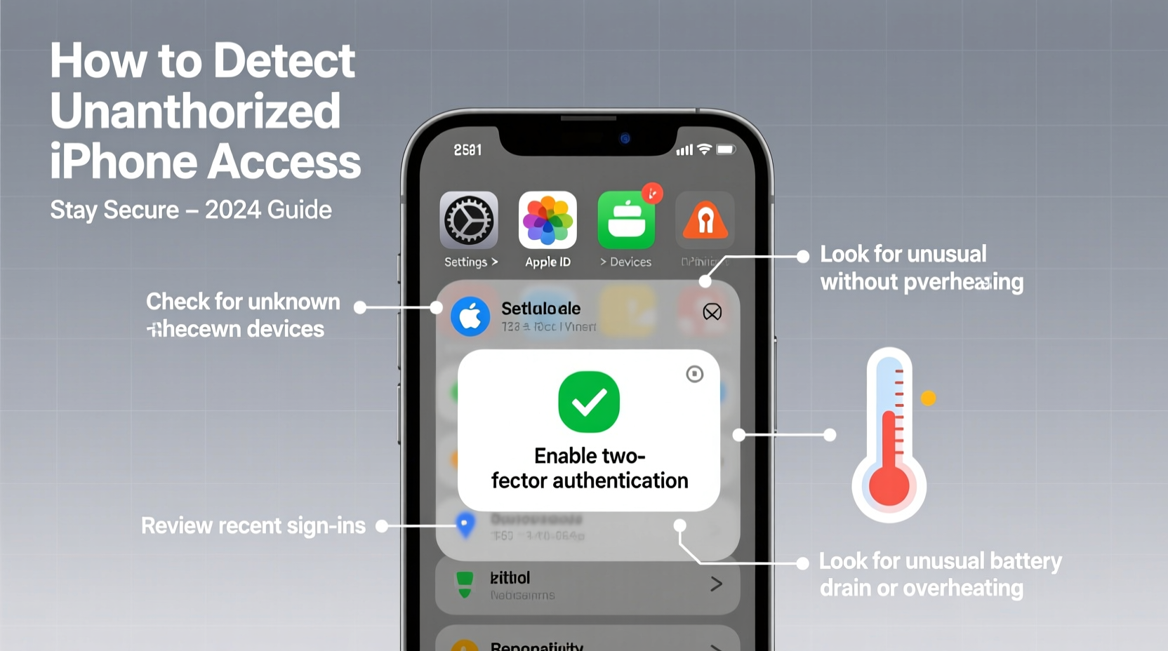 how to detect if someone has accessed your iphone without permission