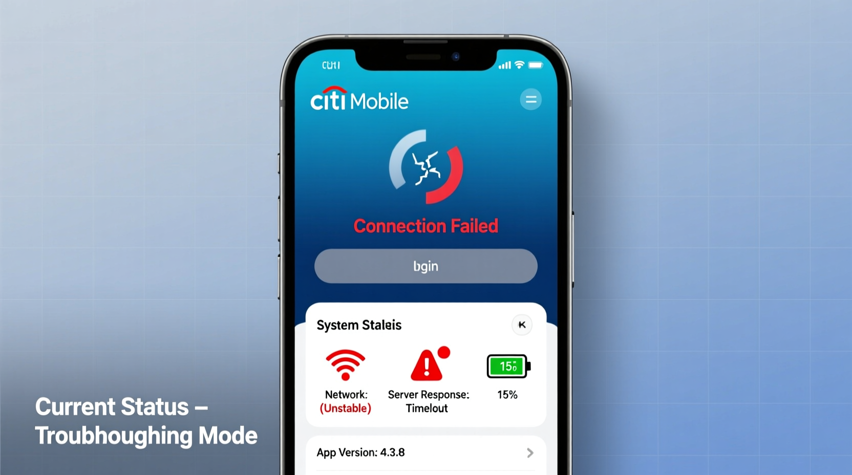 citi mobile app not working troubleshooting current status