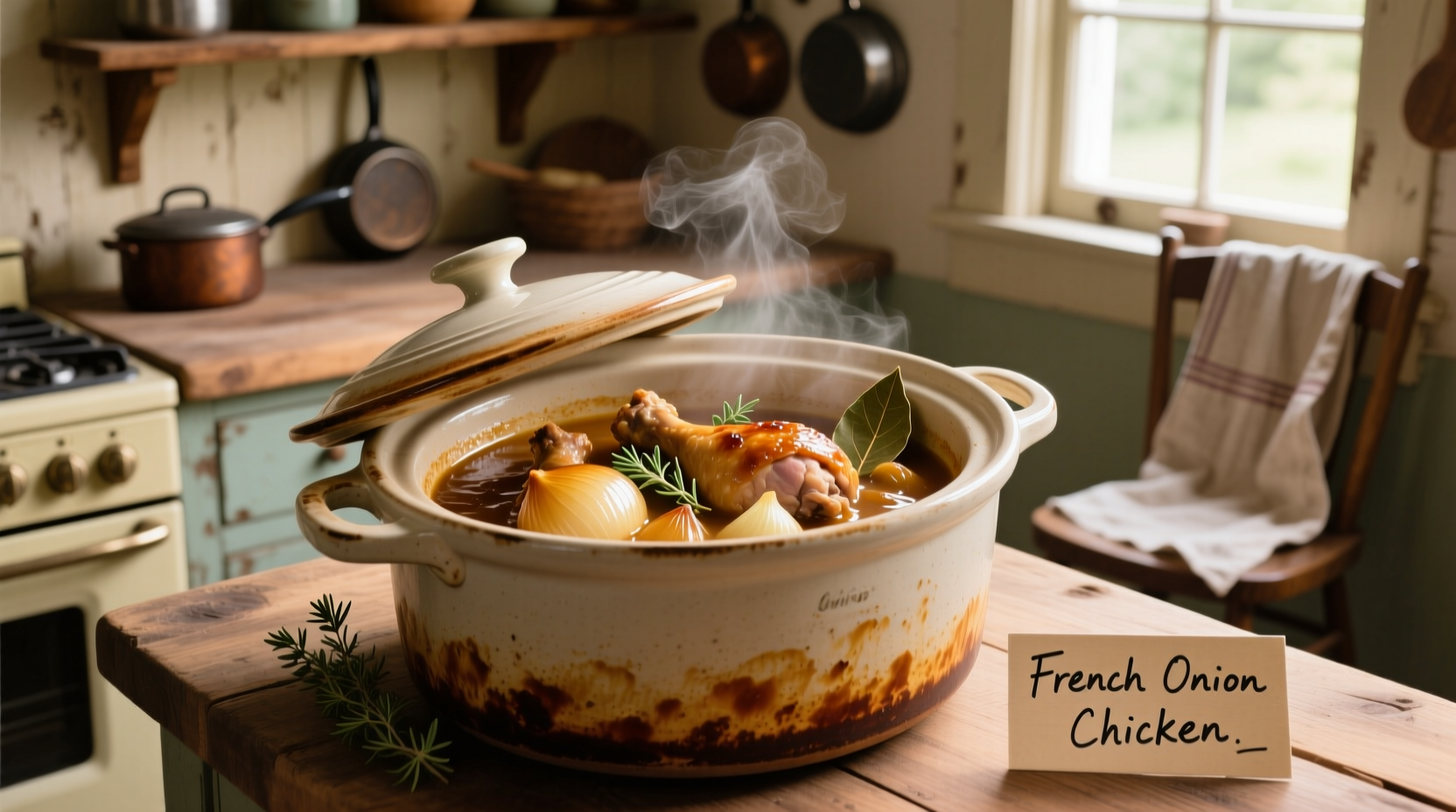 Perfect French Onion Chicken Crock Pot Recipe in 6 Hours