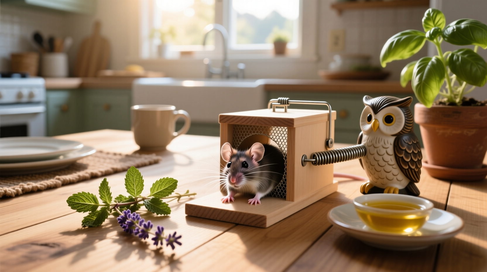how to get rid of mice without actually killing them