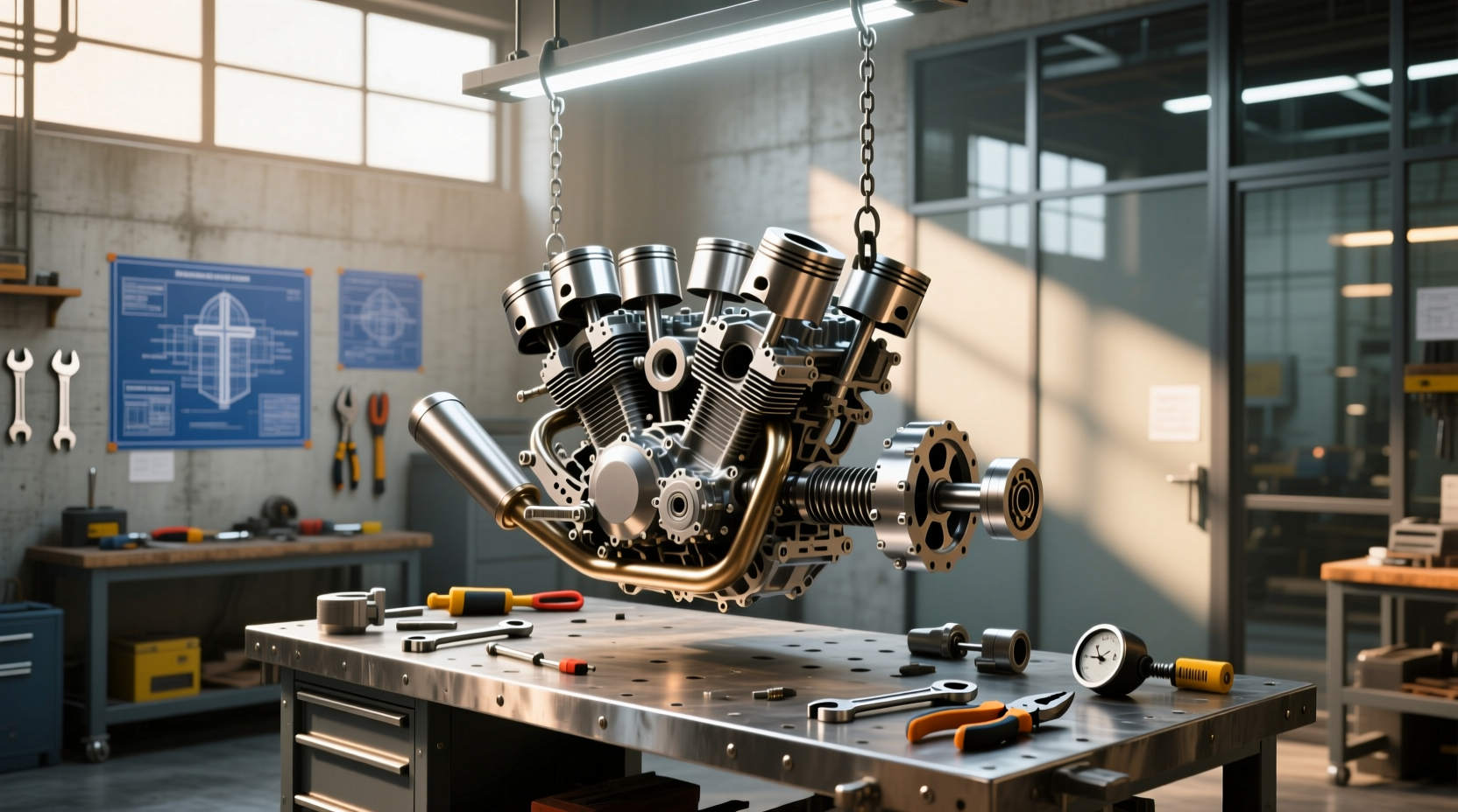 What Does a Motorcycle Engine Diagram Show? How It Works