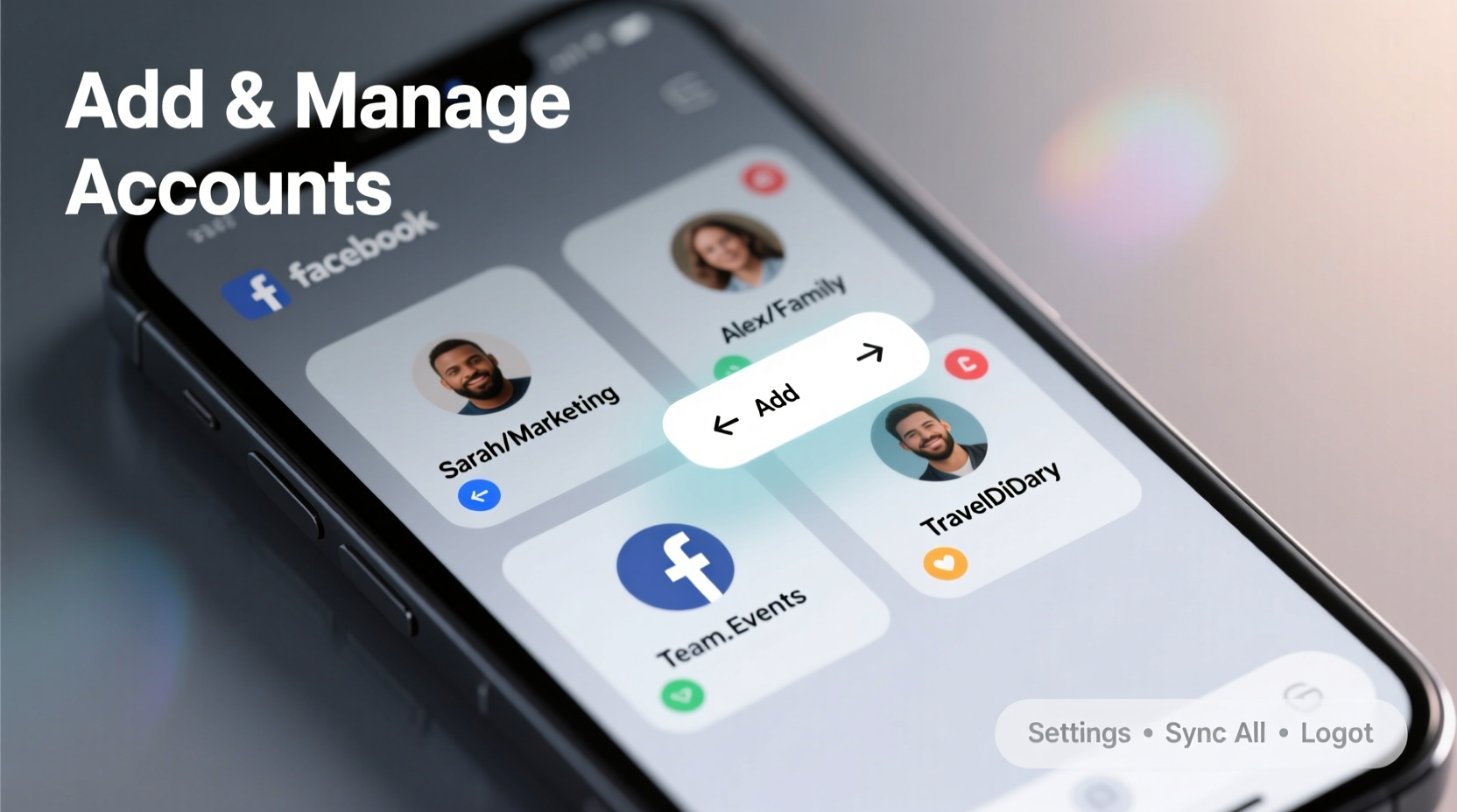 how to easily add and manage multiple facebook accounts for seamless access