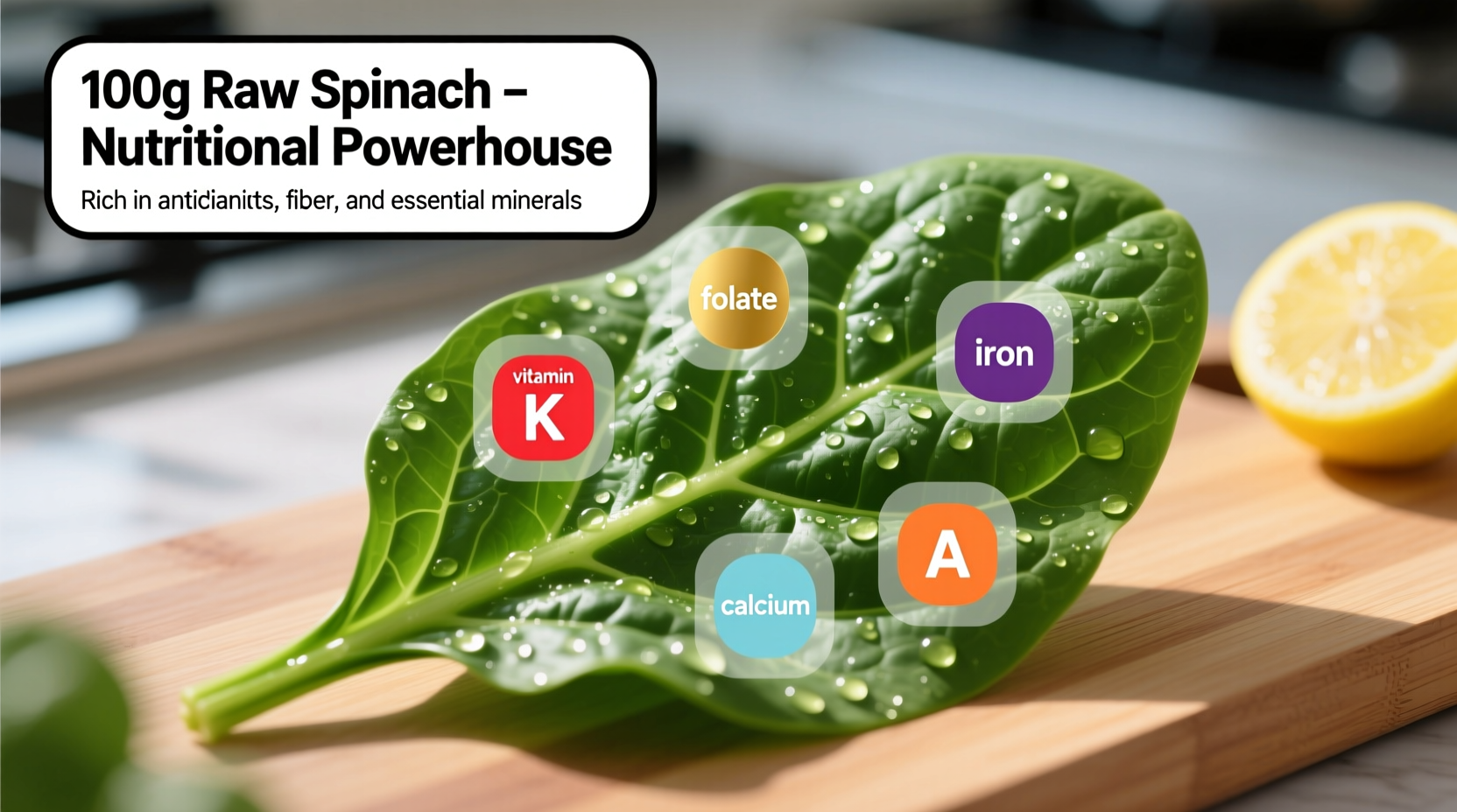 Raw Spinach Nutrition Facts: Complete Vitamin & Mineral Guide