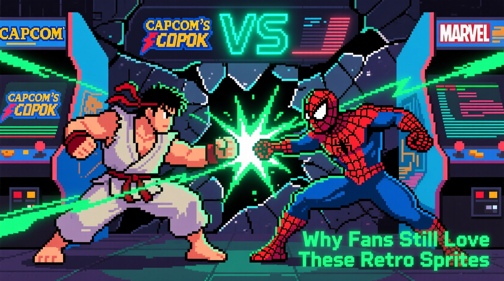 marvel vs capcom sprites why are fans still obsessed with these retro game assets