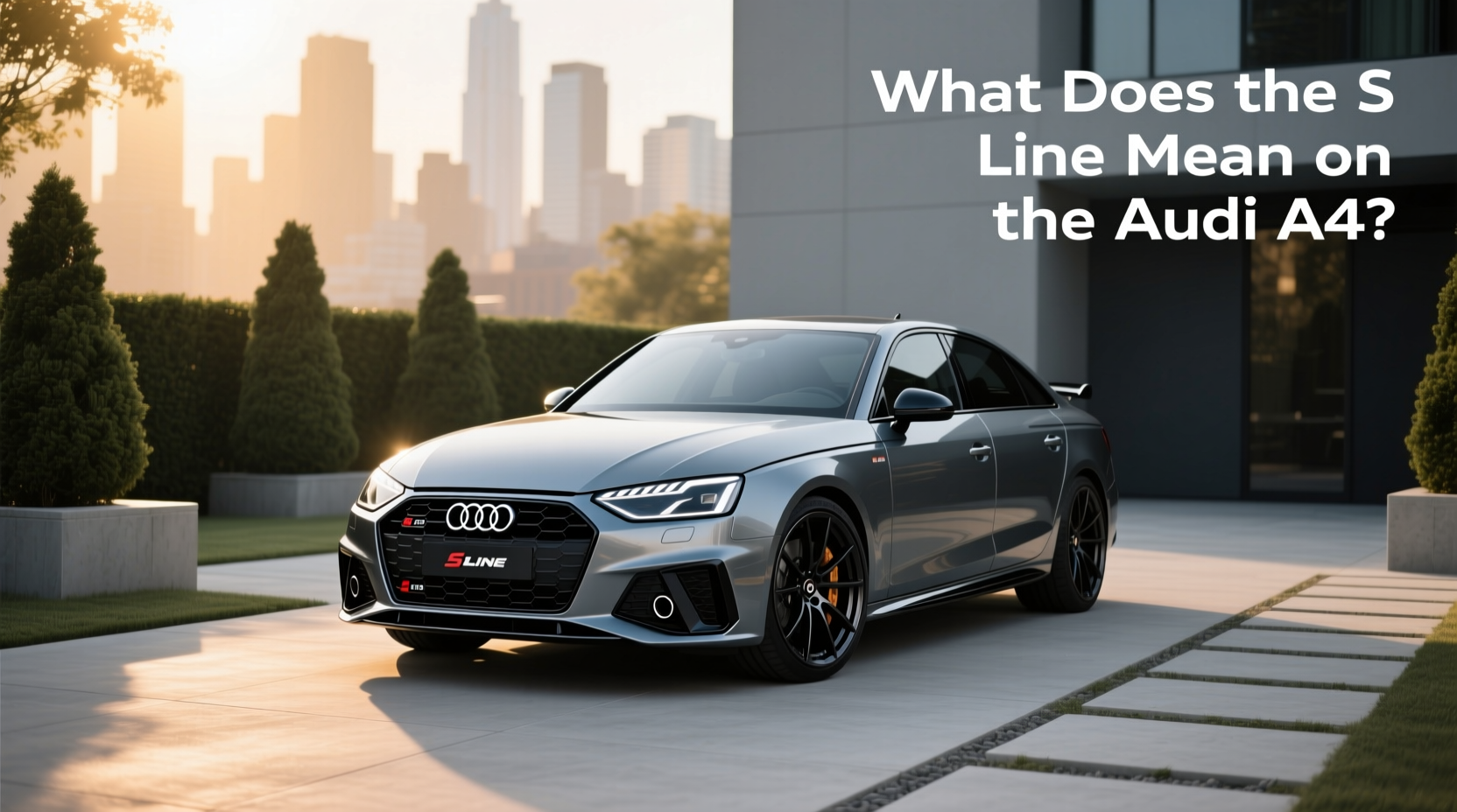 Audi A4 S line trim guide: what to look for in 2021–2024 models