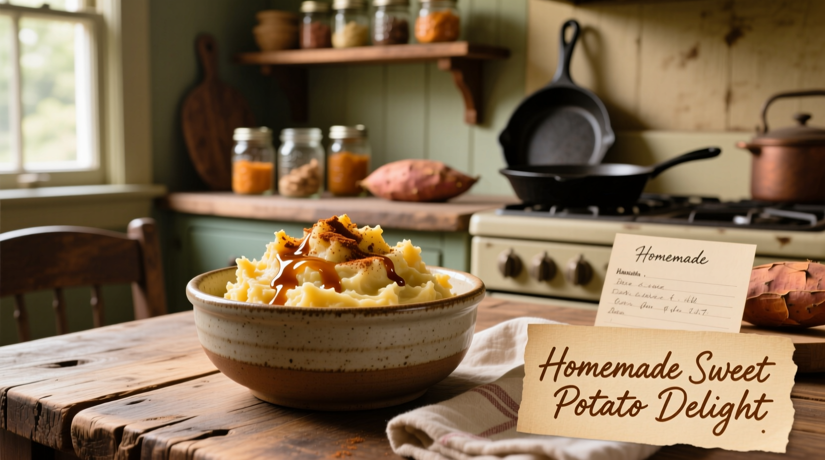 canned sweet potato recipe