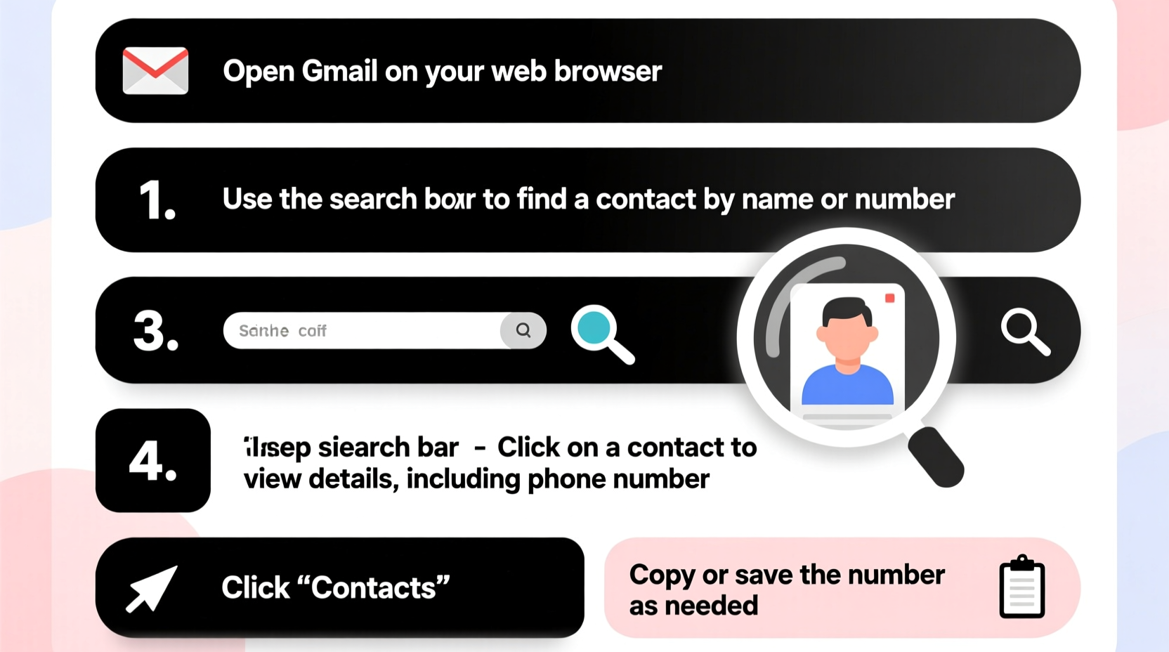 a step by step guide to locating mobile phone numbers stored in your gmail contacts