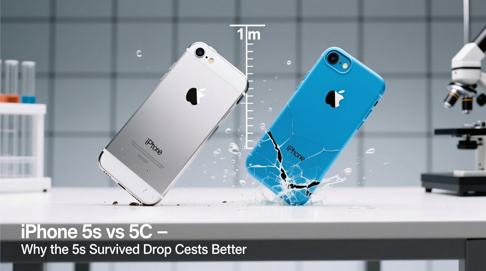 iphone 5s vs 5c why did the 5s survive drop tests better