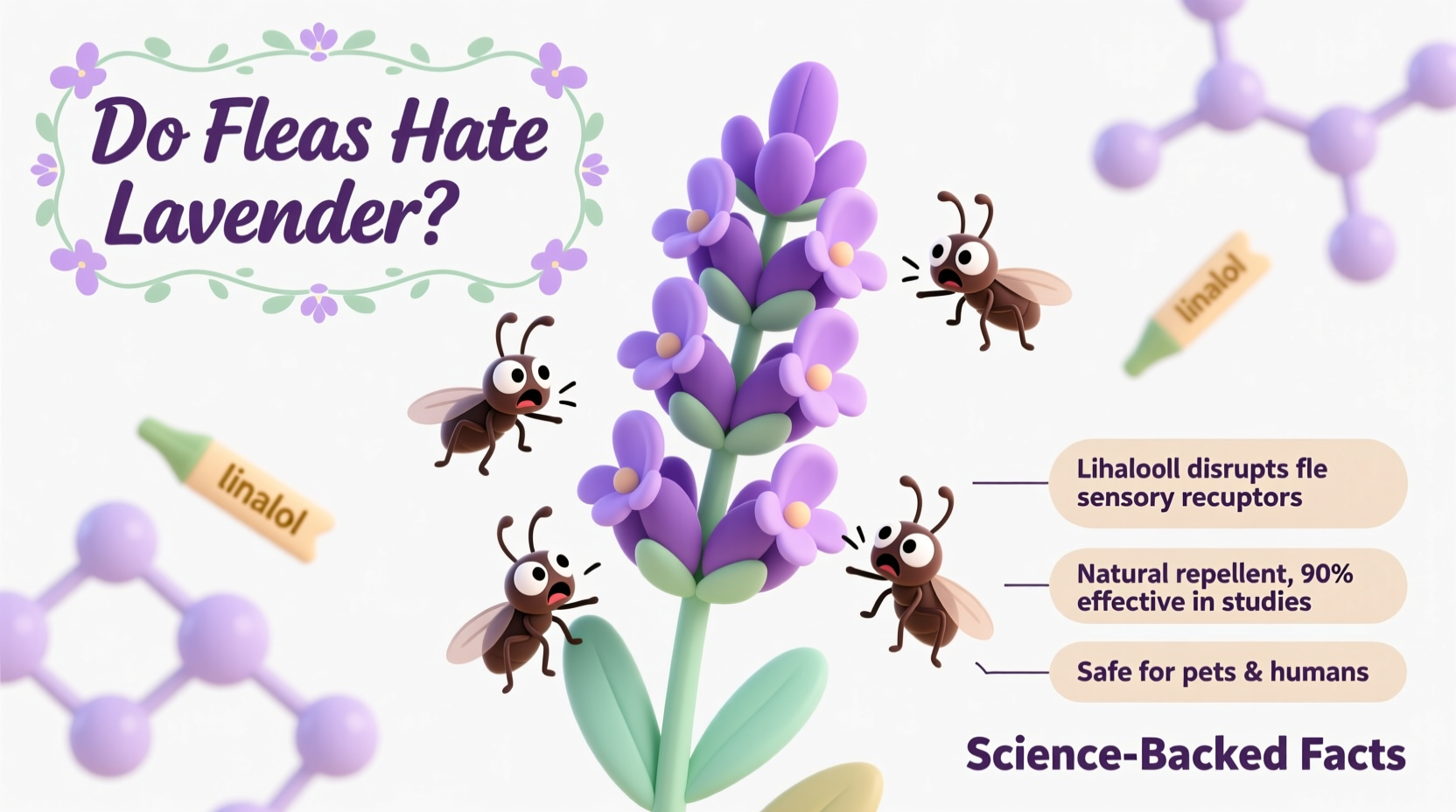 do fleas hate lavender