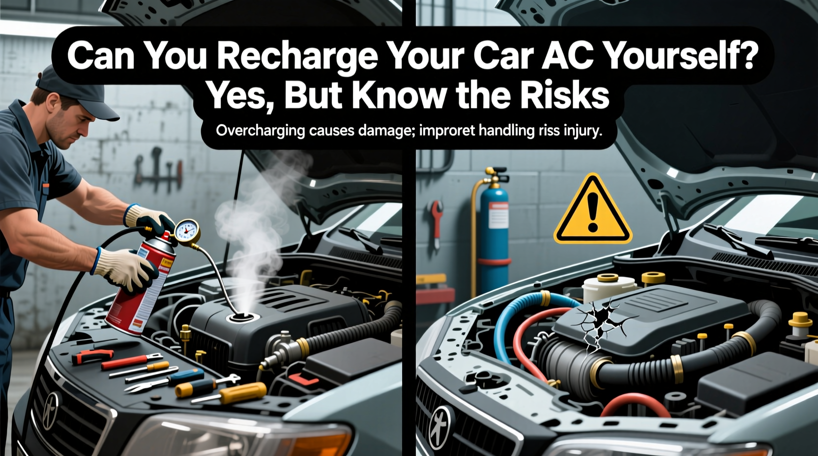 can i recharge my car ac myself