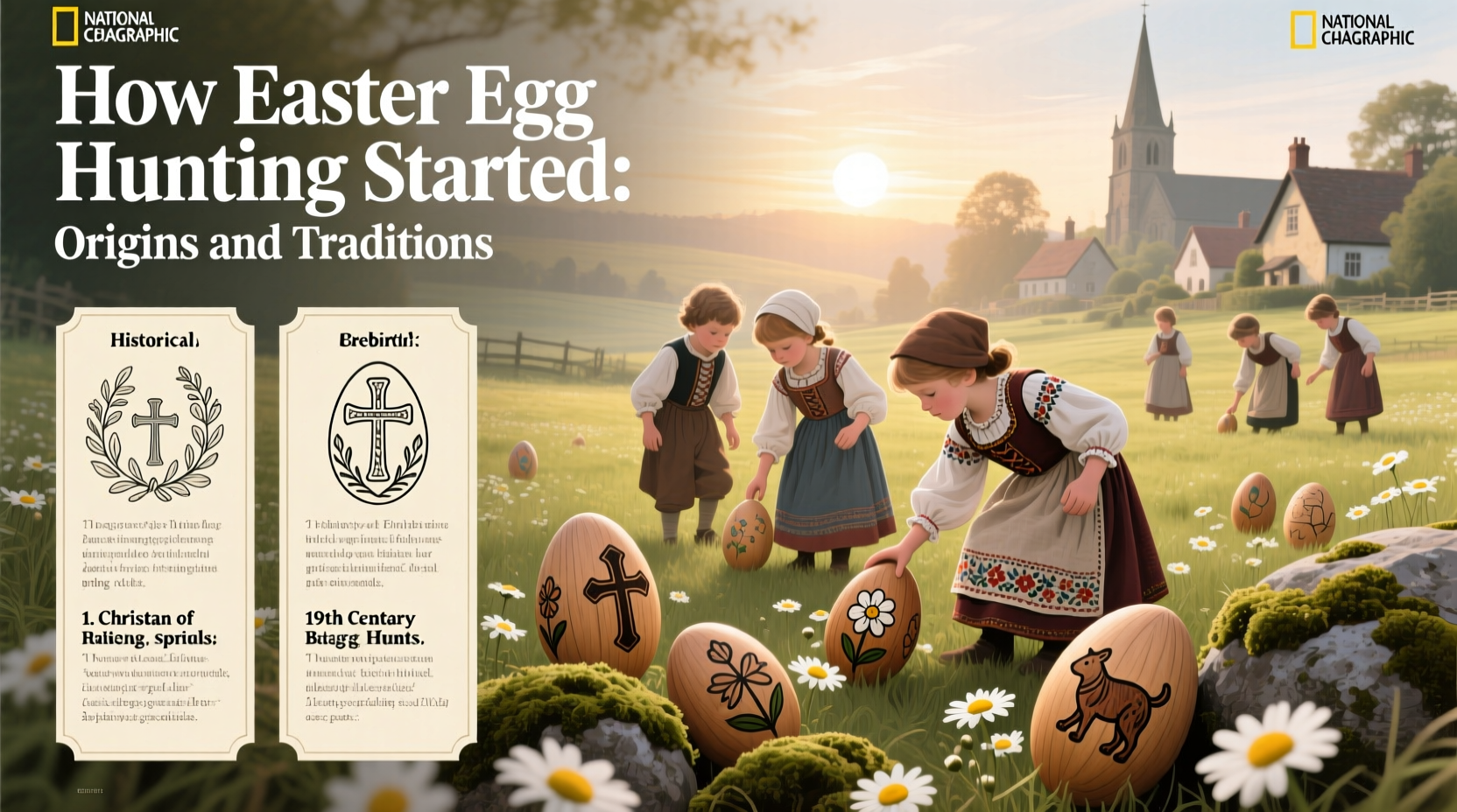 how did easter egg hunting start