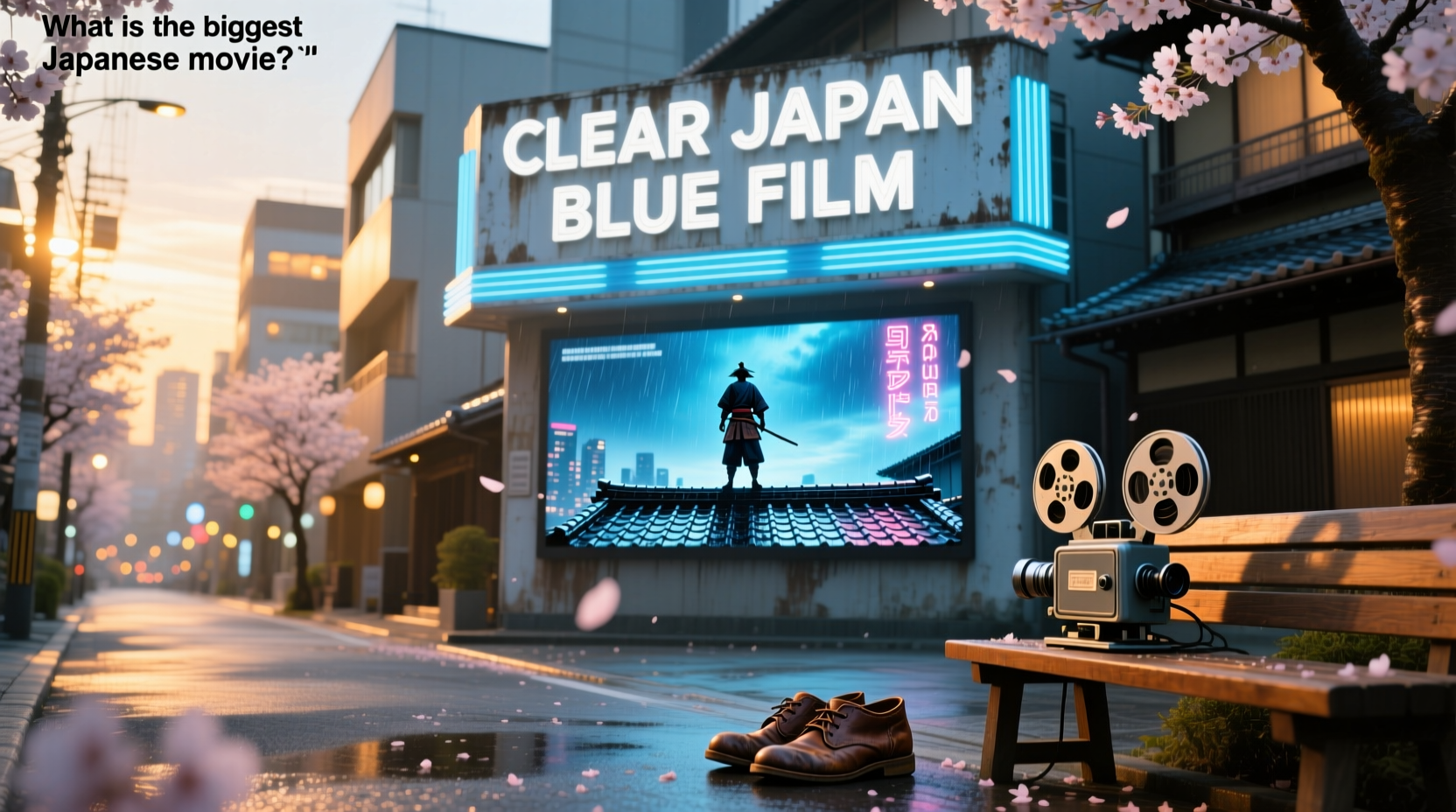 How to Choose clear japan blue film,What is the biggest Japanese movie?