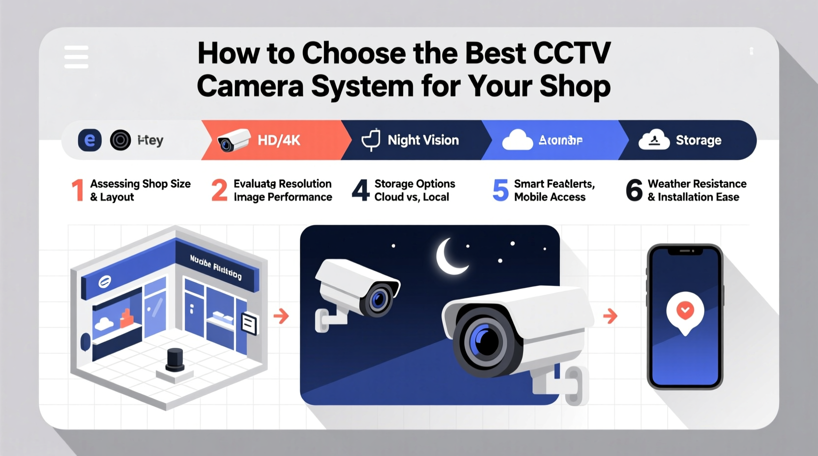 How to Choose the Best CCTV Camera System for Shop Security