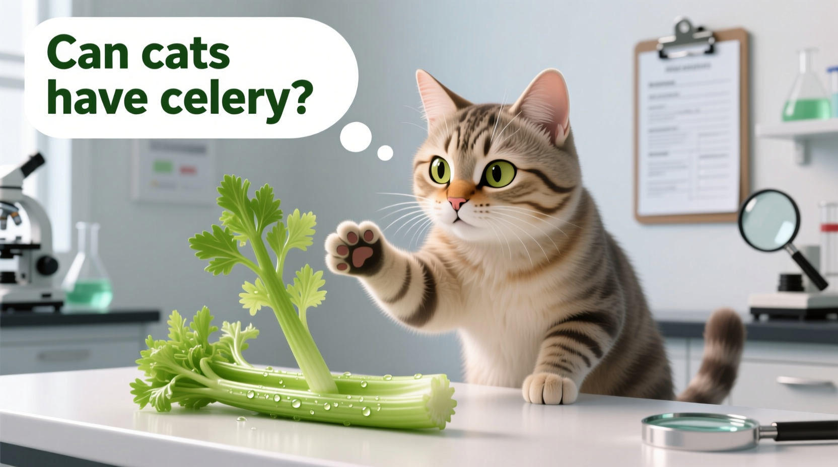 can cats have celery