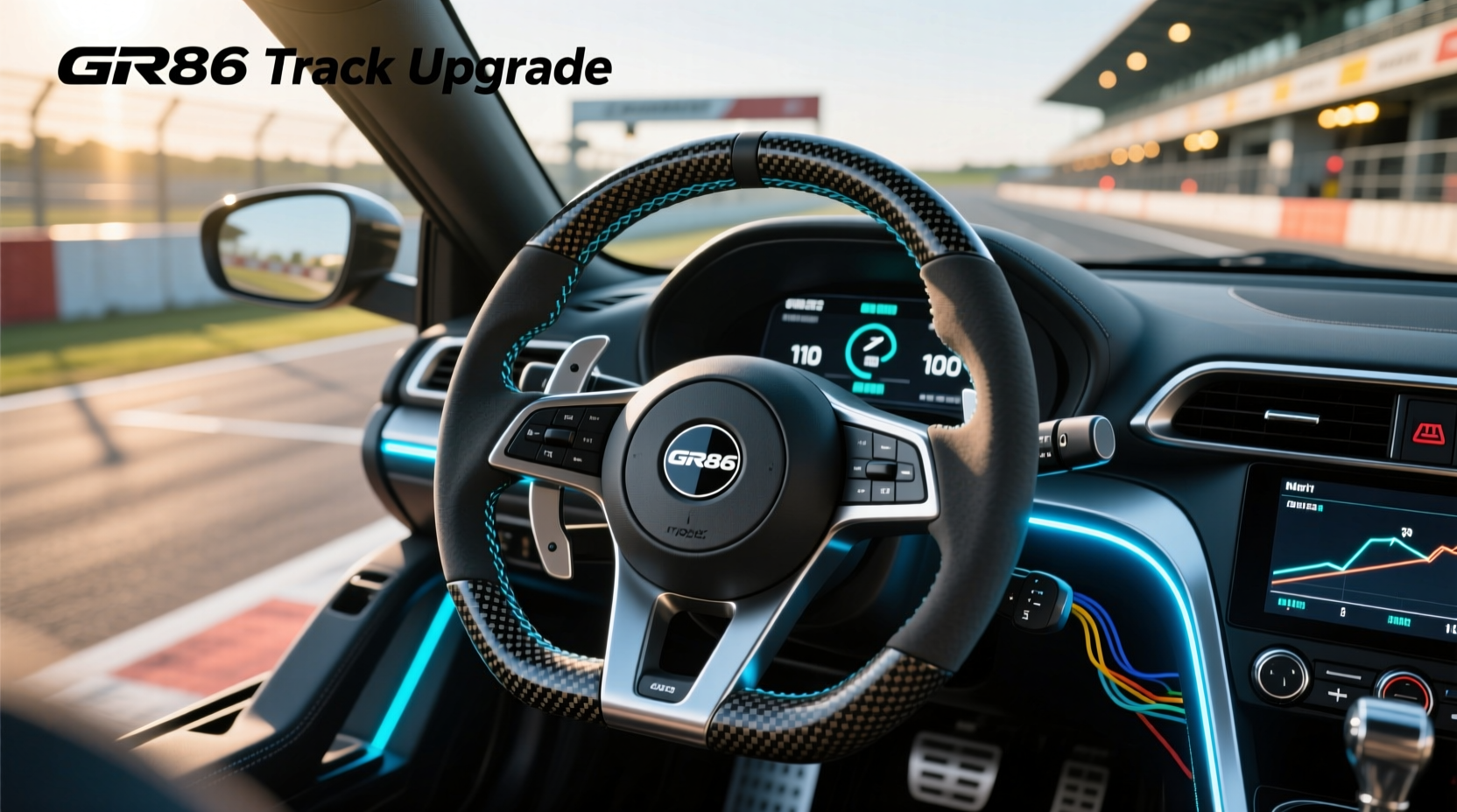 gr86 steering wheel track upgrade