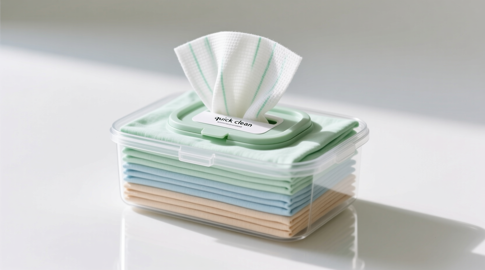 diy quick clean wipes