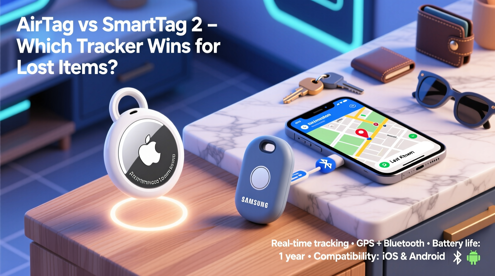 airtag vs smarttag 2 which tracker is better for losing your stuff